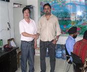 客戶案例-三色水墨印刷開(kāi)槽機(jī)